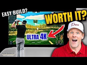 This 4K Golf Simulator Enclosure Setup is INSANE! | Subscriber GIVEAWAY!