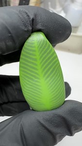 15K views · 13K reactions | When impatience breeds failure. It all starts with a pretty good 2-tone skinner blend for a new bird of paradise leaf. But then... the clay was too soft and the bullseye wasn’t quite perfect. Then I was simply too impatient with the composing and reducing. I already knew it while I was making the cane. Time to start over again for an unwarped version. | Astrid Wilk Studio | Facebook