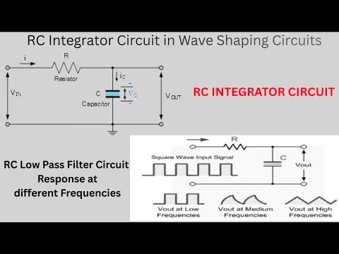 RC Integrator in wave shaping Circuit ||C 23 syllabus|| EC-2 Subject#ece #ecii #diploma#video