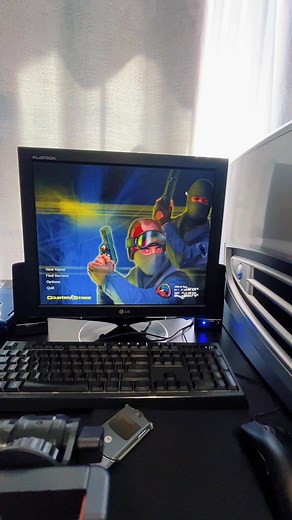 CS 1.6 Inferno Gameplay on Retro Alienware PC