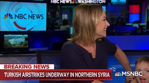 NBC correspondent's son interrupts his mom's live broadcast