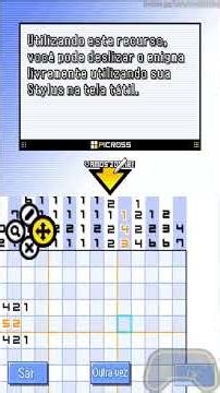 Picross DS | PT-BR | Enigmas grandes | 10 | Play Traduzidos