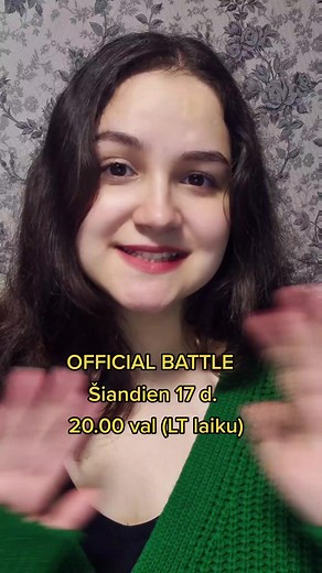 Ateisi? 🙊❤ (Lifehack: Jeigu nori nepamiršt, padaryt sau telefone žadintuva prieš 10 min iki battle pradžios)