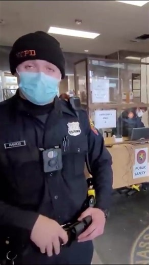 Officers Enforce Policy and Address First Amendment Rights