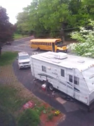 Bus 6 (1834) departing (Now Retired) #icce #schoolbus #youtube #shorts