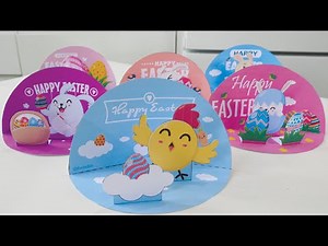 Easy Easter Crafts for Kids: 3D Paper Craft Printables