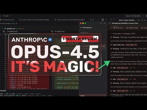 Claude Opus 4.5 (Long-term review & My Setup): Opus is FREAKING MAGIC!! It has REPLACED ME!!