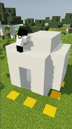 Minecraft Building Tutorial Spaceship House 5x5