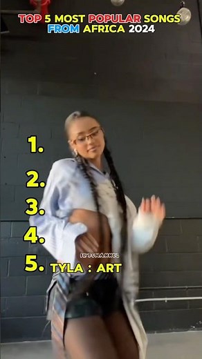 Top 5 most popular African songs 2024.#shortvideos #burnaboy #music #video
