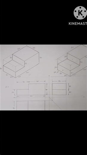 Isometric View #engineering #autocad