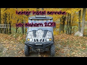 heater install bennche UTV Part 2