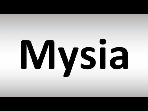 How to Pronounce Mysia