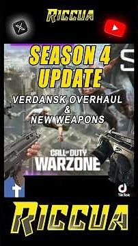 Warzone Season 4 Update in 90 Seconds! ENORMOUS new building, The Overlook, New Guns, Perks & More!