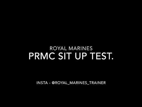 Royal Marines Sit Up Bleep Test