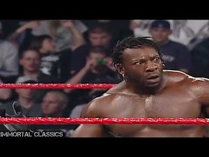 Kurt Angle vs Booker T:WWF RAW September 24,2001