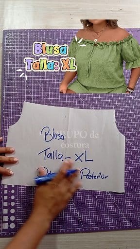 ✨Blusa campesina manga corta #blusas #blusasfemininas #tutorial #DIYModa #Sewing | GRUPO de costura