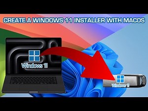 How to create a Windows 11 Bootable Flash Drive with macOS #Windows11 #install #flashdrive #macOS
