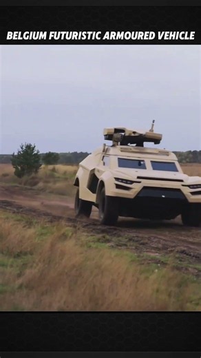 COCKERILL Belgium Futuristic Armoured vehicle
