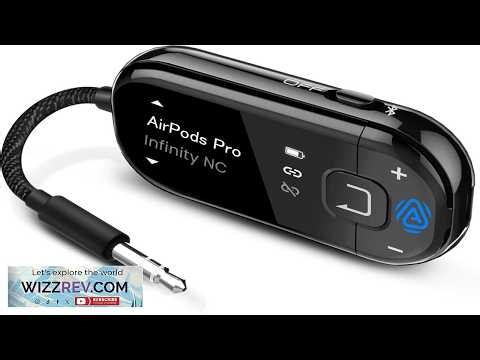 Avantree Voyager OLED Display & Latest Auracast Bluetooth 5.4 Adapter