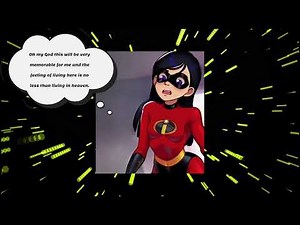 Bathroom Surprise For Violet Parr | Anime Animation|Comic Dub