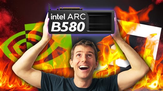 THE ARC B580 IS ACTUALLY GREAT & AFFORDABLE | Linus Tech Tips