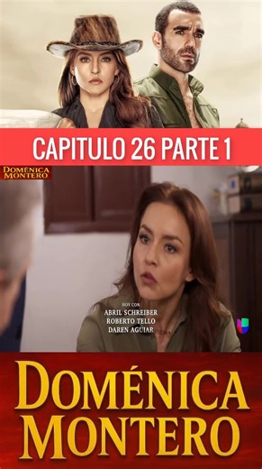 Domenica Montero Capitulo 26 Completo #domenicamontero #foryou | domenica capitulo 26 parte 1