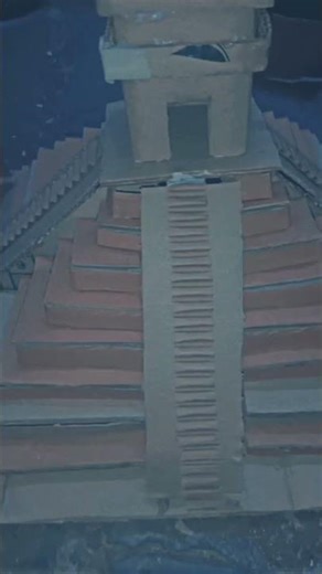 #chichen itza #handmade with cardboard