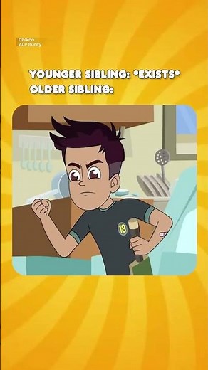 Bina reason ke ghussa hona are older sibling rights😤
