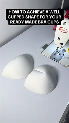 How to Achieve a Cupped Shape for Bra Cups