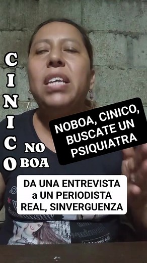124K views · 5.2K reactions | NOBOA, CINICO, BUSCATE UN PSIQUIATRA | Nación Valiente | Facebook