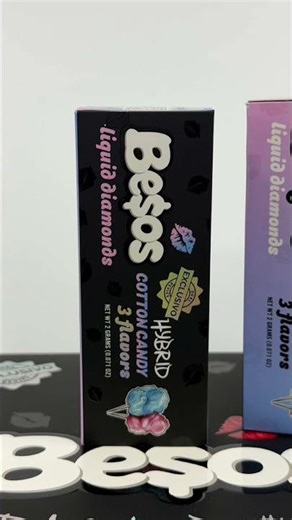 BESOS Dual 2G Disposable Vape with Screen | Liquid Diamonds Review. #shorts #viral #fyp #trending