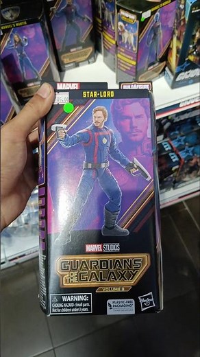 Marvel Guardians of The Galaxy Star Lord Figure #marvelfigures #marvelstarlord #tonieehobby #shorts