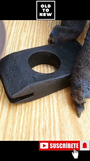 Extremely Rusty Hammer Restoration 🔨 #diy #asmr
