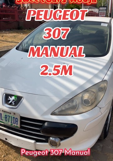Affordable Peugeot 307 Manual Drive for Sale in Abuja