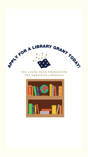 The George W. Bush Presidential Center on Instagram: "Applications for the 2025 Laura Bush Foundation for America’s Libraries grants are now open!  The Foundation provides funds for school libraries at our nation’s neediest schools to refresh and diversify their book collections. Apply by Dec. 31, 2025 at the link in our bio."