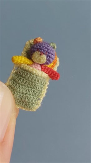 2.9K views · 2.5K reactions | How to make the same? Pattern for Teddy in a Sleeping Bag https://microcrochetart.etsy.com/listing/4297246709 #luciaknit #microcrochet #microart #microcrochetart #microartist #impossible #nanocrochet #crochet #teddy #pattern #howtocrochet #howtomake #tutorial #pdfpattern #rainbowteddy #rainbowteddysleeping #sleepingbag | LuciaKnit Creative Ideas | Facebook