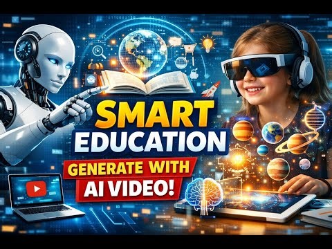 Smart Education Generate with AI Video