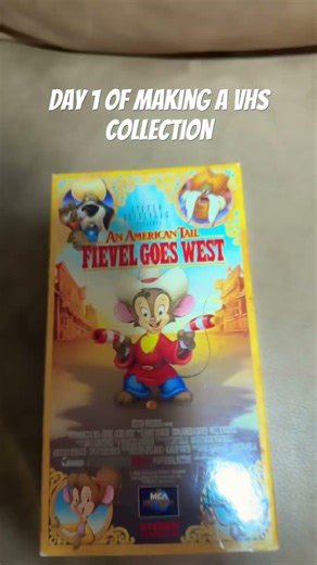 Day 1 of making a vhs collection #vhs #2000s