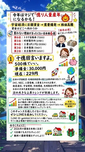 【2026年日本株】宇宙・防衛・先端技術に注目！今後の成長テーマと6銘柄をチェック