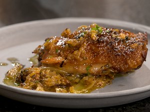 Poulet au citron confit par Laurent Mariotte