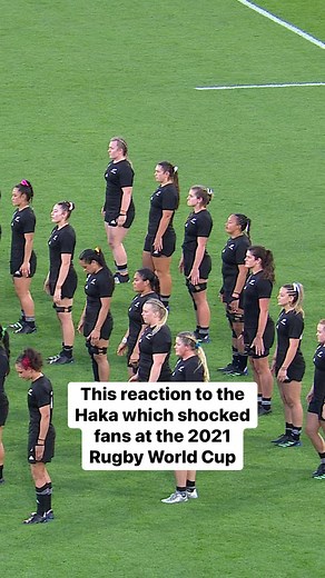 Laying down a challenge to the Haka 🔥 #rugby #haka | RugbyPass
