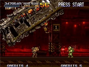 Metal Slug X mission 5 With Secrets