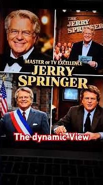 Jerry Springer rise to fame master of TV excellence