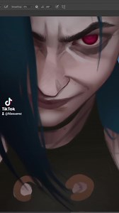 10K views · 1K reactions | Some of my Jinx process  Patreon.com/fdasuarez This month her content as rewards  Digital Painting of Characters course: LINK ON BIO ⭐️ #fdasuarez #jinx #jinxarcane #digital #digitalpainting #digitalillustration #digitalart #painting #illustration #characterart #process #wip #artwork #photoshop | Fernanda Suarez Art | Facebook
