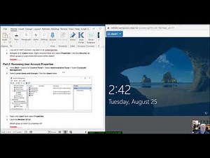 CBROPS - 3.3.10 Lab - Create User Accounts