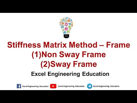 Stiffness Matrix Method - Frame