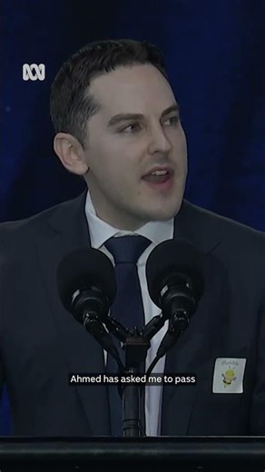 Bondi hero Ahmed al Ahmed's bravery applauded | ABC NEWS