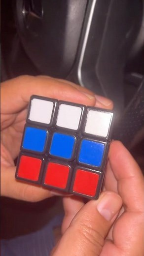 How to make Russia flag with Rubik’s cube
