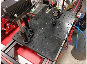 Interlocking optical breadboard (metric 25 mm M6) #3DThursday #3DPrinting