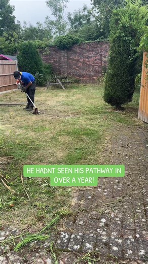 Transforming an Overgrown Yard into a Beautiful Pathway